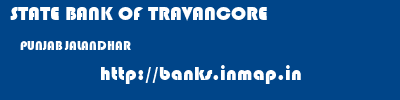 STATE BANK OF TRAVANCORE  PUNJAB JALANDHAR    banks information 